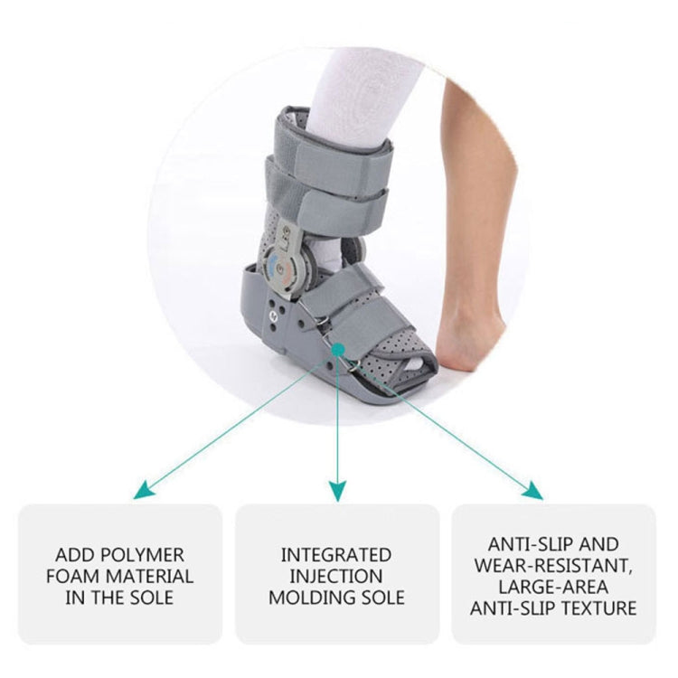 Ankle Fracture Achilles Tendon Rupture Fixation Support,Spec: Low Barrel Automatic Chucks(S 34-37) - Corrector by PMC Jewellery | Online Shopping South Africa | PMC Jewellery