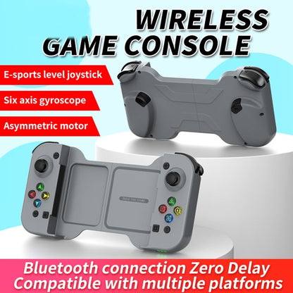 D5 Wireless Bluetooth Game Controller Joystick For IOS/Android For SWITCH/PS3/PS4(Purple Blue) - Controller Gamepad by PMC Jewellery | Online Shopping South Africa | PMC Jewellery