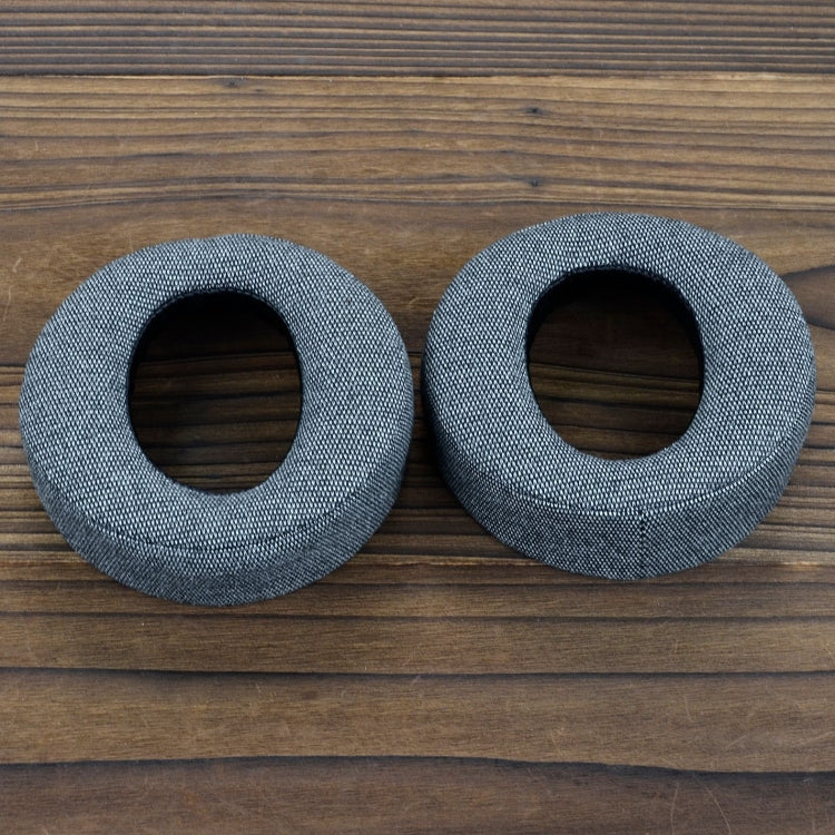 For Sony PS5 Wireless Pulse 3D 2pcs Headphone Replacement Earpads(Burlap Gray) - Earmuff & Pad by PMC TechLife | Online Shopping South Africa | PMC TechLife | Buy Now Pay Later Mobicred