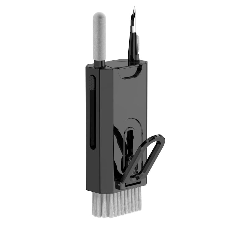 Q8 8-in-1 Multi-function Headset Cleaning Pen Keyboard Mobile Phone Cleaner(Black) - Other Accessories by PMC TechLife | Online Shopping South Africa | PMC TechLife