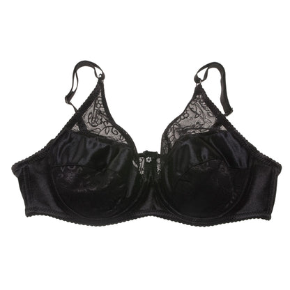 BR-JKN1063 Crossdressing Fake Breast Bra Without Fake Breast, Size: 34/75D(Black) -  by PMC Jewellery | Online Shopping South Africa | PMC Jewellery