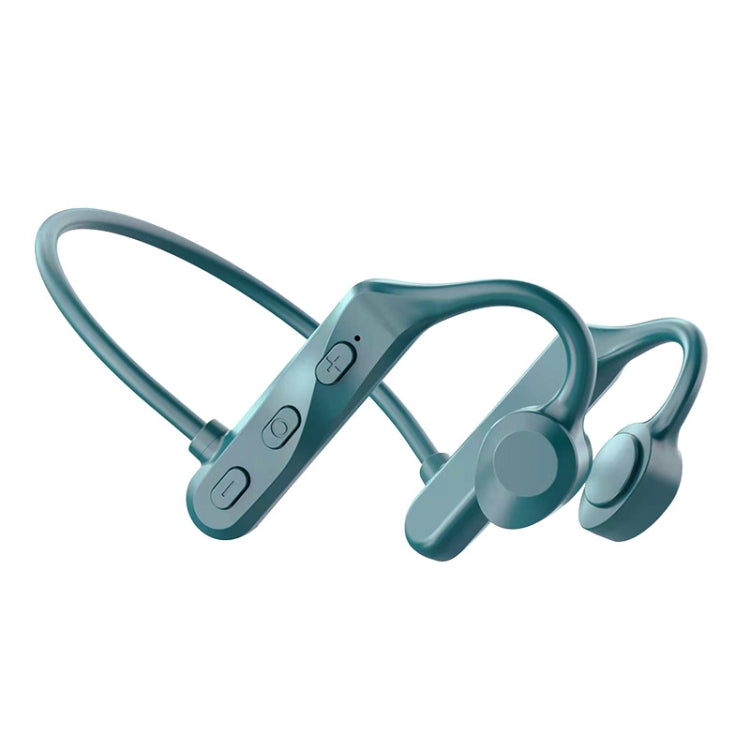 K69 Bluetooth Headset Sound Conduction Binoconic Business Sports Earphone(Green) - Sport Earphone by PMC Jewellery | Online Shopping South Africa | PMC Jewellery