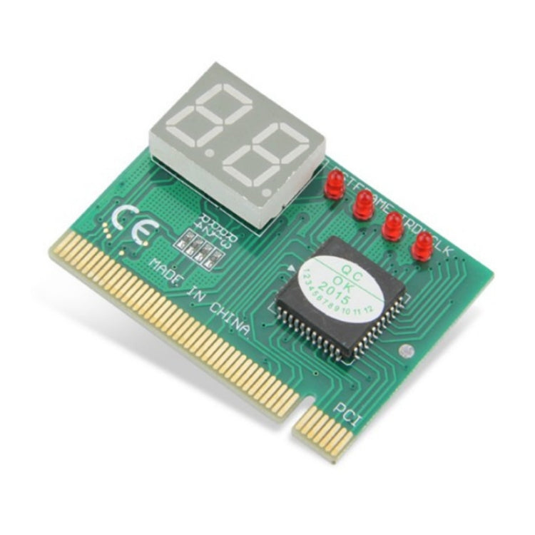 2-bit Computer Motherboard PCI Fault Diagnosis Card(English Manual) - Add-on Cards by PMC TechLife | Online Shopping South Africa | PMC TechLife