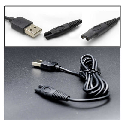 4pcs USB 5V Charger Power Cord For SID Shaver SA7152 7250 7251 7253 7255 RS339 - Accessories by PMC Jewellery | Online Shopping South Africa | PMC Jewellery