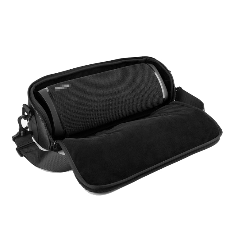 For Sony SRS-XB43 Speaker Carrying Bag Travel Storage Bag Crossbody Bag(Black) - Protective Case by PMC Jewellery | Online Shopping South Africa | PMC Jewellery