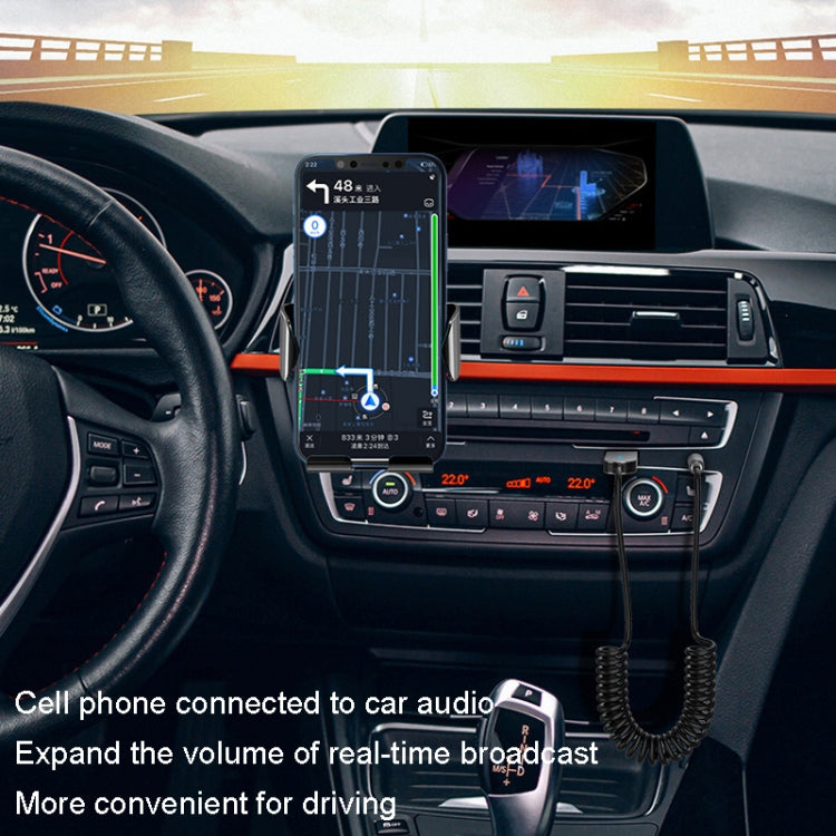 AUX Car Bluetooth Receiver Adapter 3.5mm Audio Receiver - Bluetooth Adapters by PMC TechLife | Online Shopping South Africa | PMC TechLife | Buy Now Pay Later Mobicred