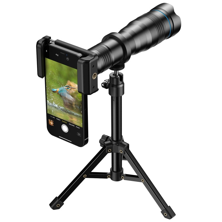 Apexel APL-36XJJ020 36X HD Telescope Universal Telephoto Phone Lens + Clip + Tripod Set - free shipping - PMC TechLife - Order now!
