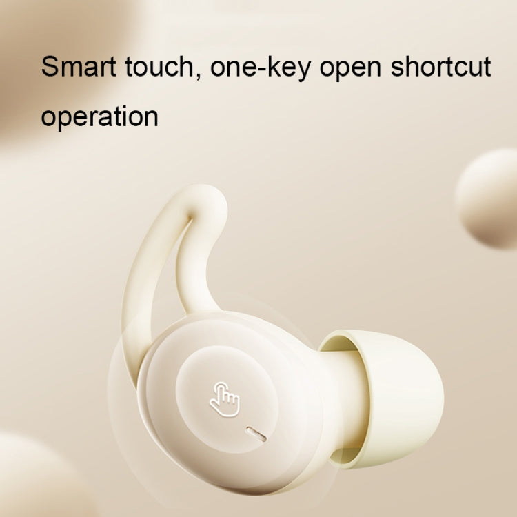 REMAX SleepBuds Z2 Sleep Wireless Music Headphones Half In-Ear Stereo TWS Bluetooth Earphone(Beige) - TWS Earphone by REMAX | Online Shopping South Africa | PMC Jewellery | Buy Now Pay Later Mobicred