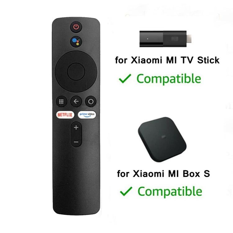 XMRM-006 For Xiaomi MI Box S MI TV Stick MDZ-22-AB MDZ-24-AA Smart TV Box Bluetooth Voice Remote Control(Black) - TV by PMC Jewellery | Online Shopping South Africa | PMC Jewellery | Buy Now Pay Later Mobicred