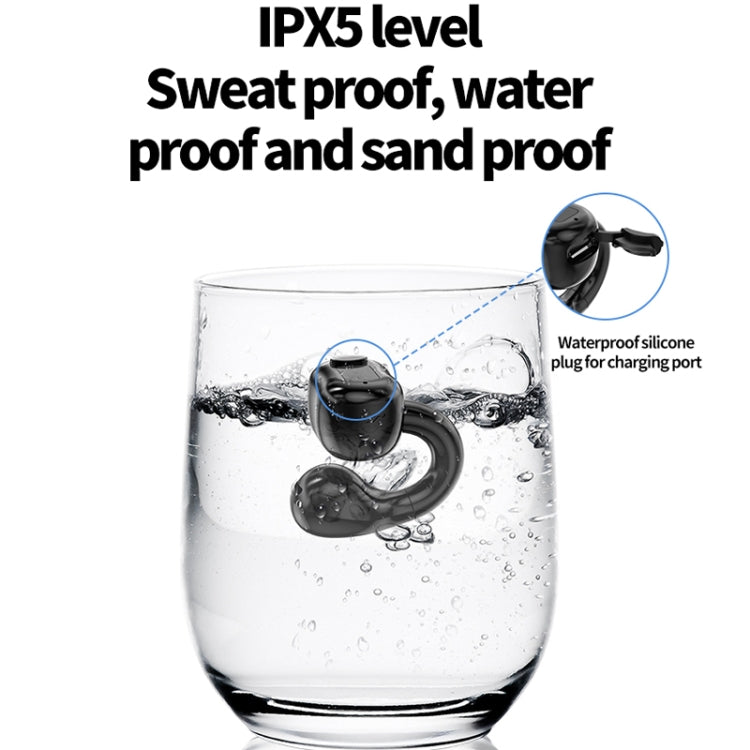 M10 IPX5 Waterproof Ear Clip Bluetooth Earphones, Style: Single Skin Color - Bluetooth Earphone by PMC TechLife | Online Shopping South Africa | PMC TechLife