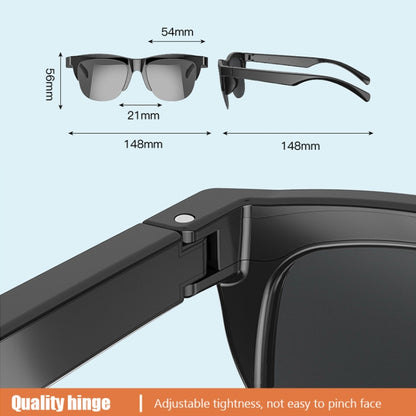 F08 Men Style Bluetooth 5.3 Smart Sunglasses Wireless Headset Anti-Strong Light Anti-Polarized Sunglasses - Bluetooth Earphone by PMC Jewellery | Online Shopping South Africa | PMC Jewellery