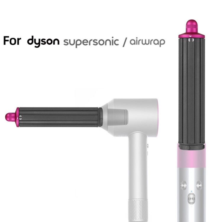 For Dyson Airwrap Hair Dryer HS01 / HS05 / HD08 18.6 x 4cm Upgraded Long Curling Barrels Nozzle With Long Adapter Rose Red - Dyson Accessories by PMC Jewellery | Online Shopping South Africa | PMC Jewellery