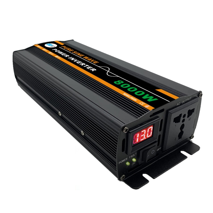 8000W (Actual 1300W) 12V to 220V High Power Car Sine Wave Inverter Power Converter - Pure Sine Wave by PMC Jewellery | Online Shopping South Africa | PMC Jewellery
