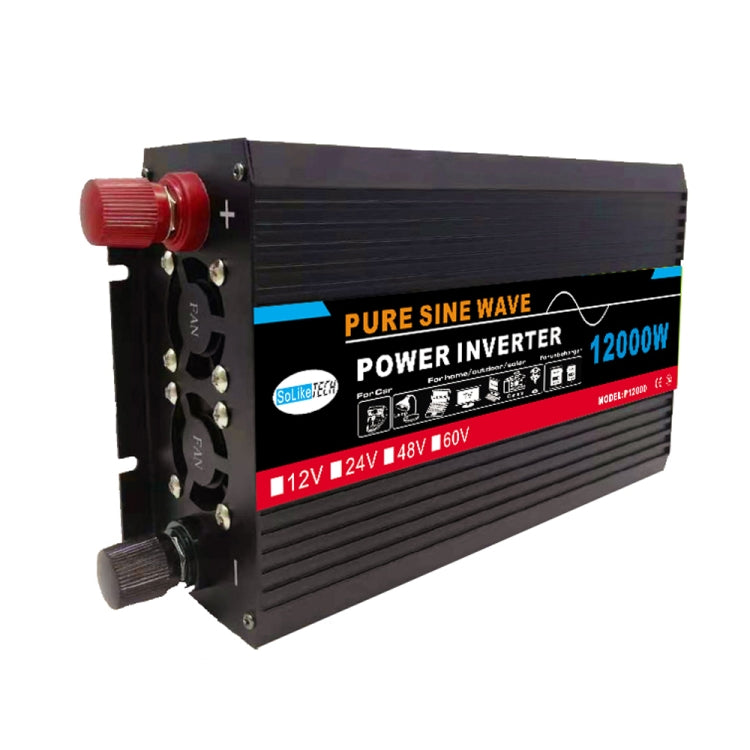 12000W (Actual 2000W) 12V to 220V High Power Car Sine Wave Inverter Power Converter - Pure Sine Wave by PMC Jewellery | Online Shopping South Africa | PMC Jewellery