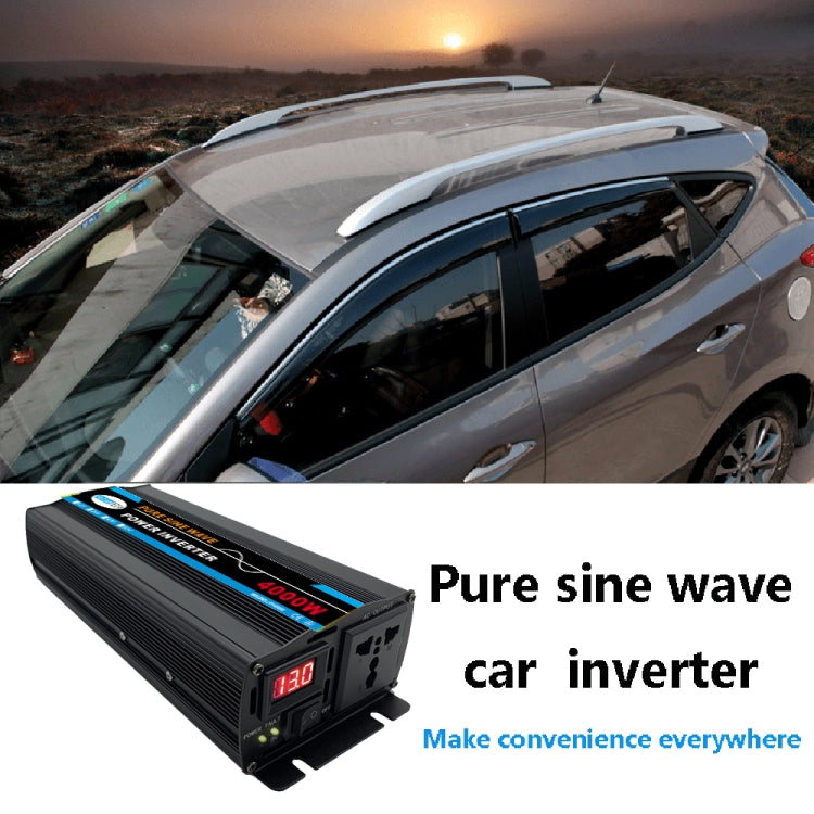 6000W (Actual 1000W) 12V to 220V High Power Car Sine Wave Inverter Power Converter - Pure Sine Wave by PMC Jewellery | Online Shopping South Africa | PMC Jewellery