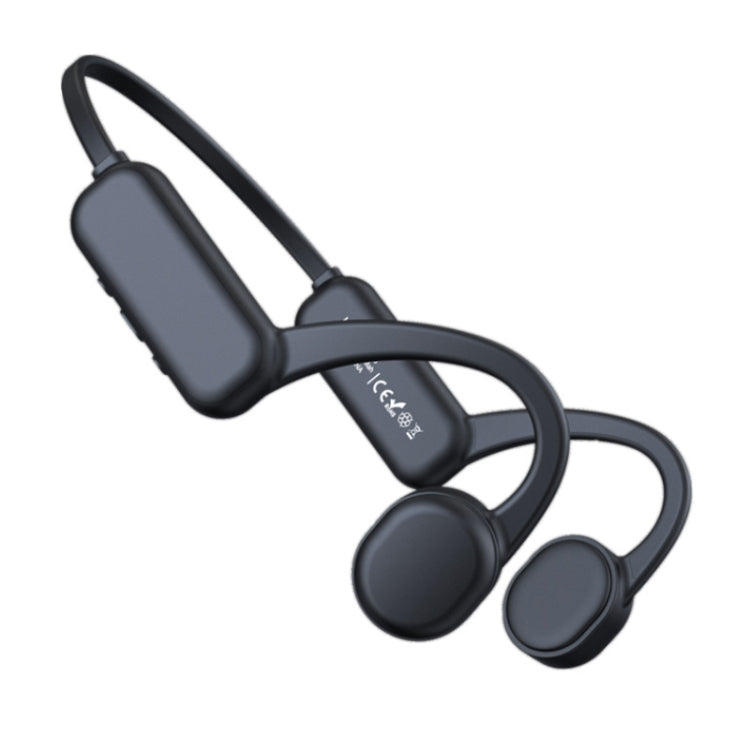 DG-X18 Bone Conduction Bluetooth Headphones Swimming IPX8 Waterproof Sports Headphones, Memory Capacity: 16G(English Black) - Sport Earphone by PMC Jewellery | Online Shopping South Africa | PMC Jewellery