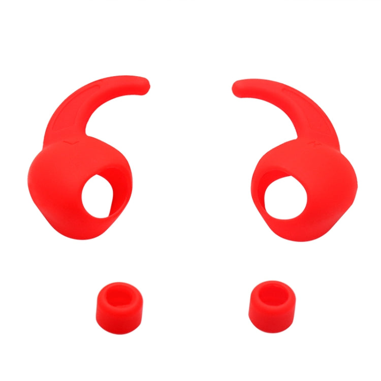 For Beats Studio Buds 2pairs Wireless Bluetooth Earphone Silicone Non-slip Ear Caps(Red) - Anti-dust & Ear Caps by PMC TechLife | Online Shopping South Africa | PMC TechLife