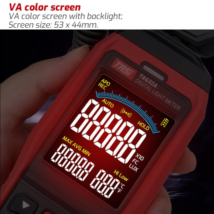 TASI TA632B USB Computer Connection Digital Illuminance Meter Lumen Tester Brightness Meter - free shipping - PMC TechLife - Order now!