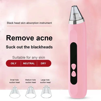 Blackhead Remover Vacuum Pore Cleaner Facial Deep Cleaning Beauty Tools(White) - Cleanser by PMC Jewellery | Online Shopping South Africa | PMC Jewellery