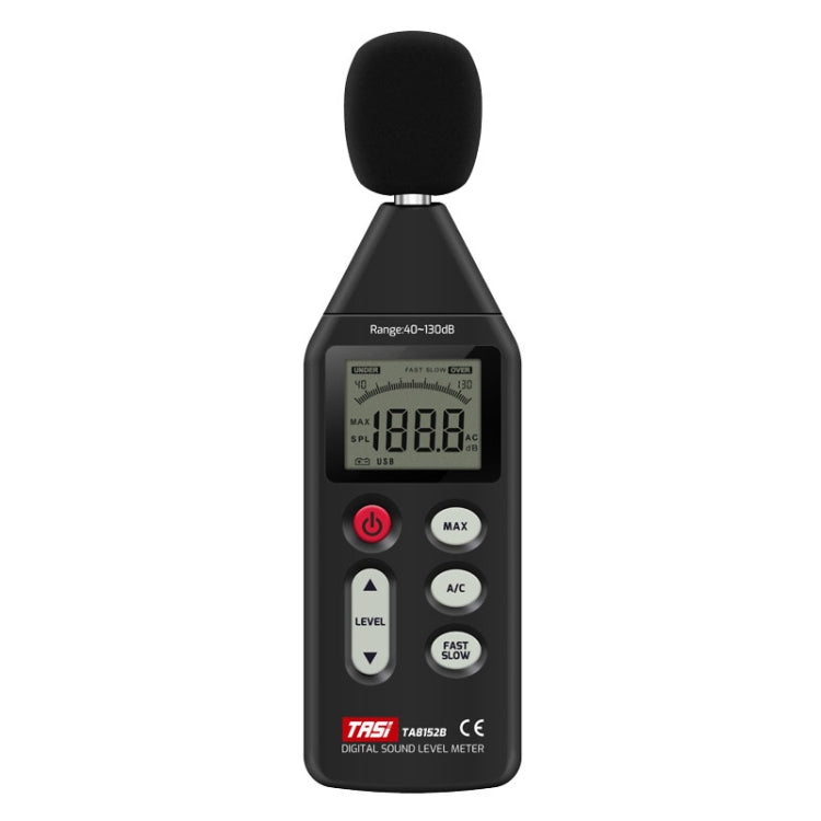 TASI TA8152B Noise Measurement Sound Decibel Meter - Light & Sound Meter by TASI | Online Shopping South Africa | PMC Jewellery | Buy Now Pay Later Mobicred