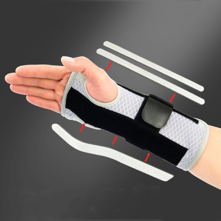 Breathable Wrist Support Splint Wrist Brace Protector Band Arthritis Carpal Tunnel Hand Sprain Tendinitis Wristband - Corrector by PMC Jewellery | Online Shopping South Africa | PMC Jewellery