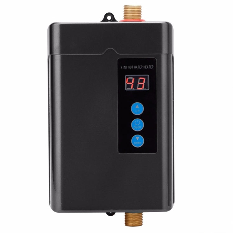 AU Plug 4000W Electric Water Heater With Remote Control Adjustable Temperate(Black) - Water Heaters & Accessories by PMC Jewellery | Online Shopping South Africa | PMC Jewellery