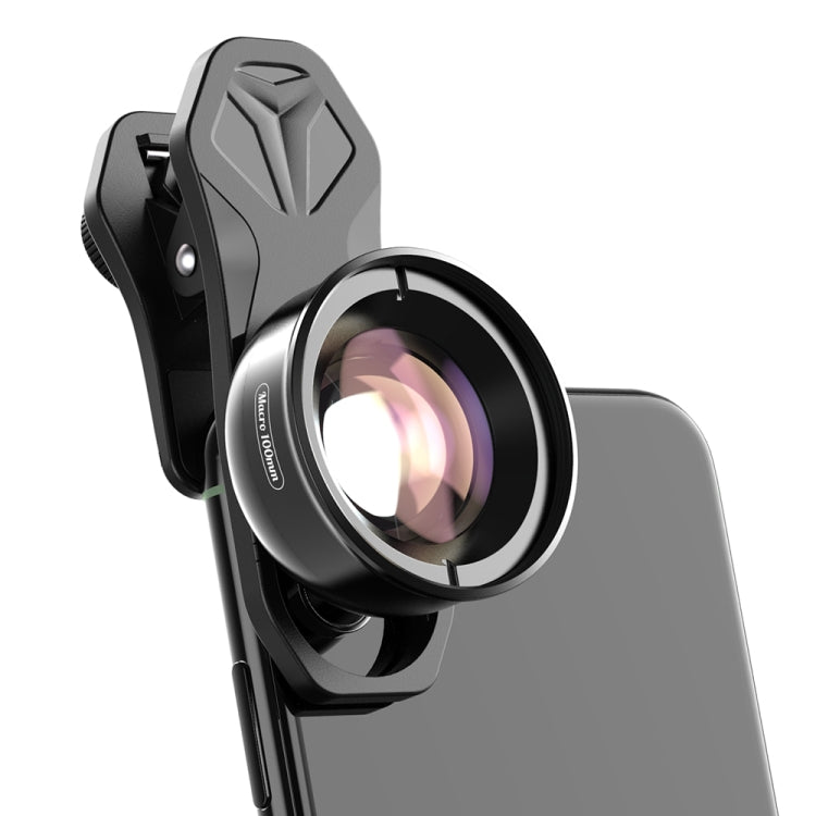 APEXEL APL-HB100MM HD Insect Jewelry 100 Micro External Mobile Phone Lens(Telephoto Clip) - free shipping - PMC TechLife - Order now!