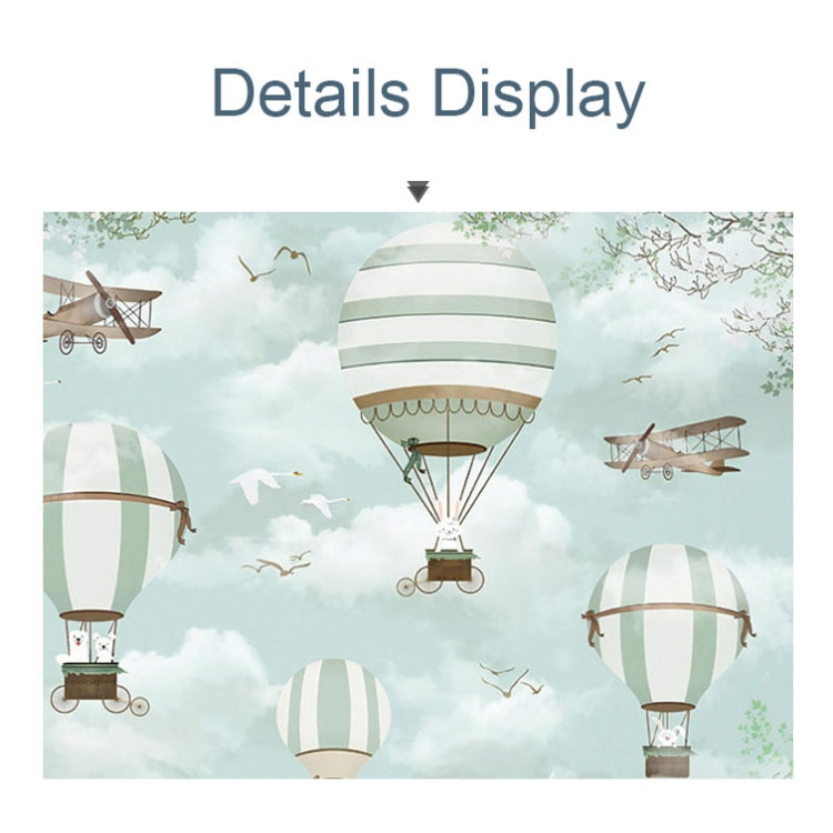 1.5m X 1m Cartoon Airplane Hot Air Balloon Theme Birthday Background Cloth Photography Decoration Backdrop - Birthday Party by PMC Jewellery | Online Shopping South Africa | PMC Jewellery