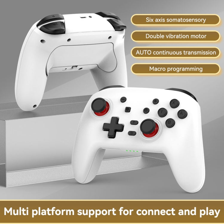 Wireless Bluetooth Somatosensory Vibration Gamepad For Nintendo Switch/Switch PRO(S07 White) - Gamepads by PMC Jewellery | Online Shopping South Africa | PMC Jewellery