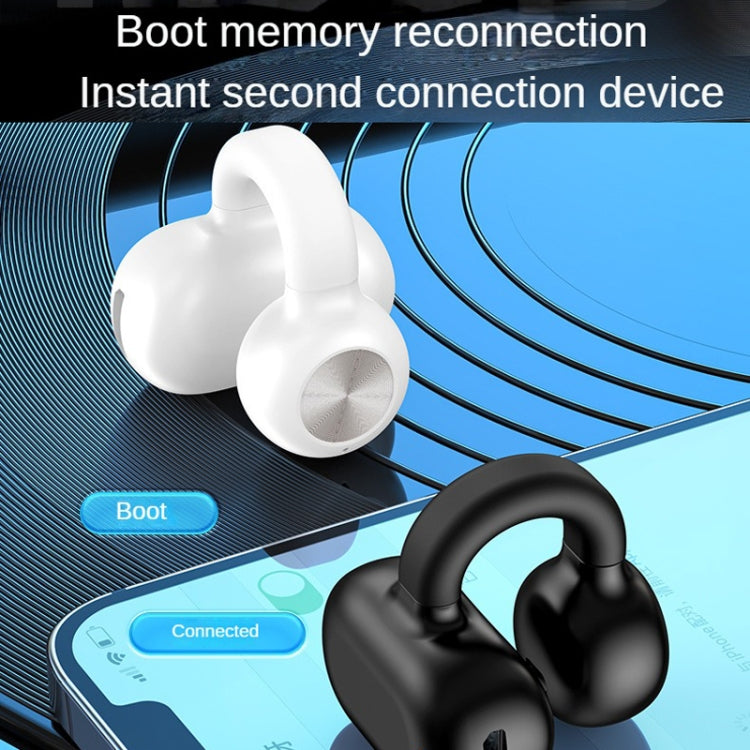 Z28 Wireless Ear Clip Type Single-Ear Bluetooth 5.3 Earphone(White Box Packag) - Bluetooth Earphone by PMC Jewellery | Online Shopping South Africa | PMC Jewellery