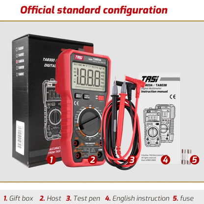 TASI TA803A Digital High Precision Multimeter Digital Display Household Multifunction Electrician Multimeter - Digital Multimeter by TASI | Online Shopping South Africa | PMC Jewellery