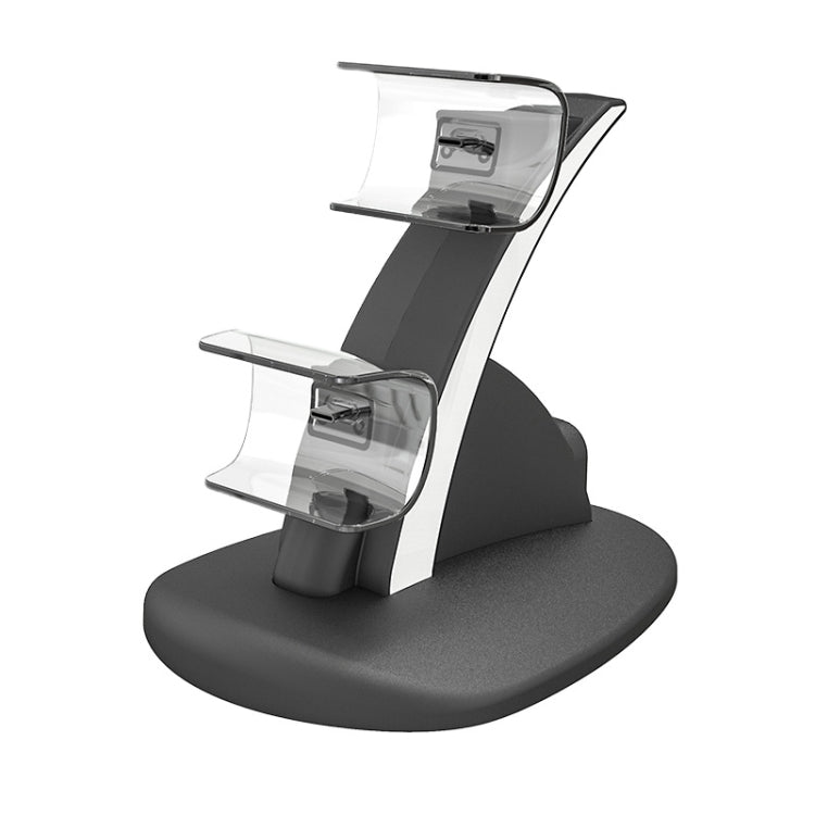 iplay HBP-253 For PS5 Game Wireless Handle Double Charging Base Placement Bracket(Black) - free shipping - PMC TechLife - Order now!