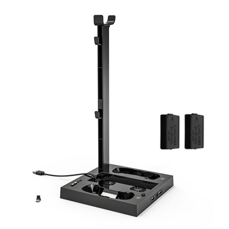 Iplay For Xbox Series S Host Cooling Bracket Handle Charging Base(Black) - Holder by iplay | Online Shopping South Africa | PMC TechLife