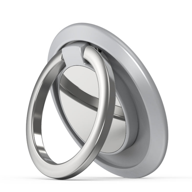 5pcs Car Magnetic Metal Ring Buckle Mobile Phone Holder(Silver) - Ring Holder by PMC TechLife | Online Shopping South Africa | PMC TechLife