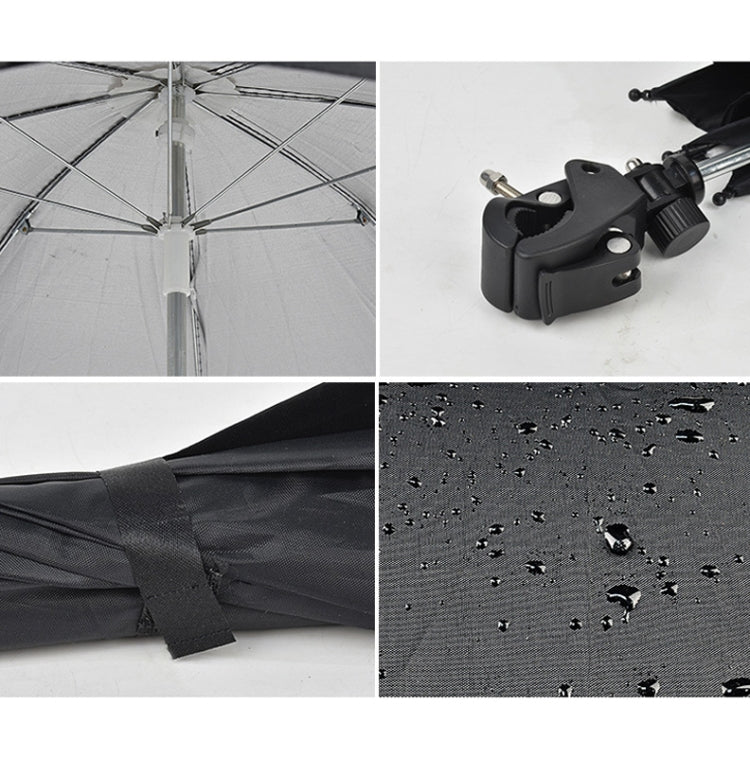 50cm Camera Umbrella Sunshade Adjustable Mobile Phone Parasol With Clip -  by PMC Jewellery | Online Shopping South Africa | PMC Jewellery