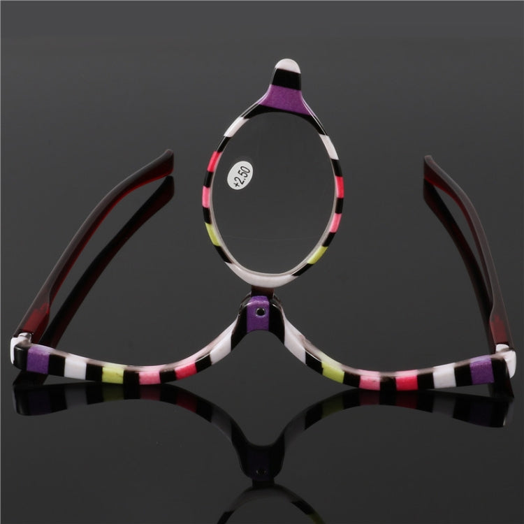 Makeup Presbyopic Glasses Multicolored Rotatable Magnifying Glass Single Piece Reading Glass, Degree: +150 - Presbyopic Glasses by PMC Jewellery | Online Shopping South Africa | PMC Jewellery