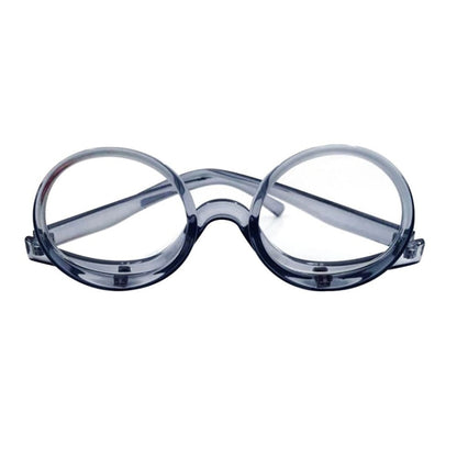 Makeup Magnifying Glass Presbyopic Glasses Flip Swivel Reading Glasses, Degree: +250(Transparent Gray) - Presbyopic Glasses by PMC Jewellery | Online Shopping South Africa | PMC Jewellery