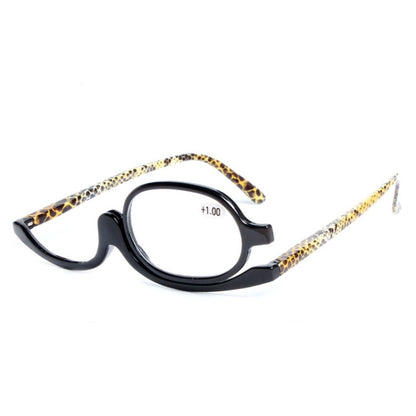 Makeup Presbyopic Glasses Monolithic Reading Glass Magnifying Glass, Degree: +250(Black) - Presbyopic Glasses by PMC Jewellery | Online Shopping South Africa | PMC Jewellery