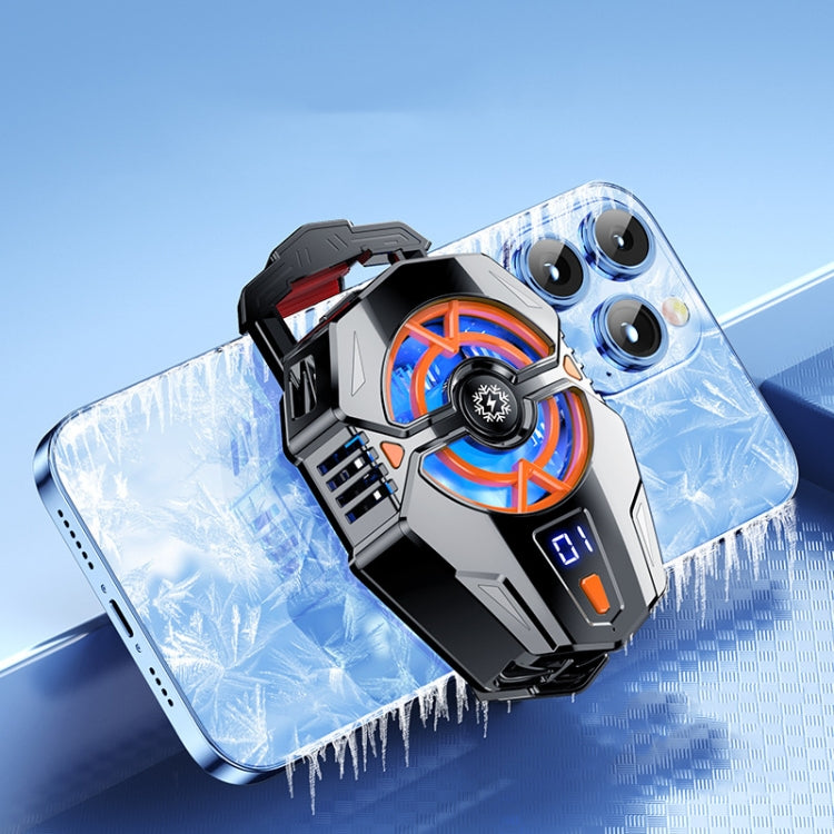 J20 Three-speed Adjustable Semiconductor Refrigeration Mobile Phone Radiator, Style: Electroplated Model - Cooling Fan Radiator by PMC TechLife | Online Shopping South Africa | PMC TechLife