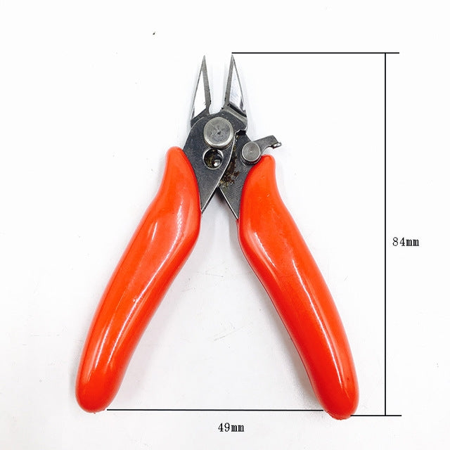 Stainless Steel Mini Electronic Water Cut Pliers Electrician Repair Tools, Color:Red - Pliers by PMC Jewellery | Online Shopping South Africa | PMC Jewellery