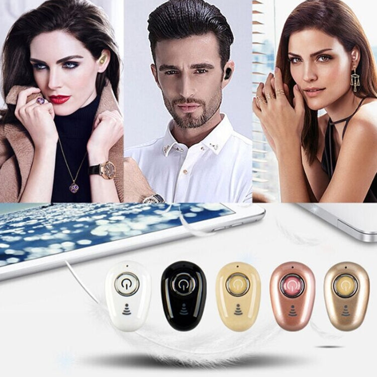 S650 Mini Bluetooth Earphone Earbuds Sport with Mic for All Phone(Gold) - free shipping - PMC TechLife - Order now!