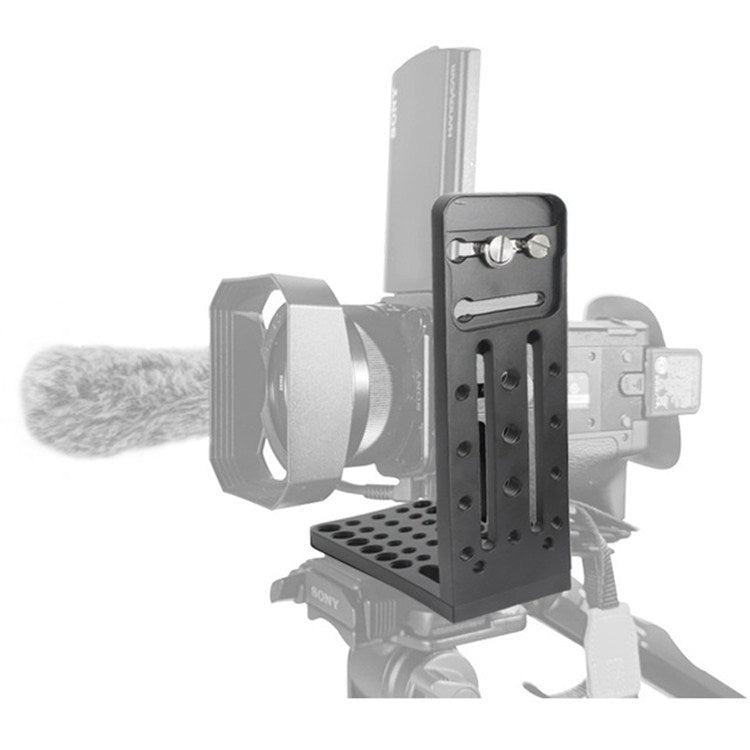 BEXIN L130C L-shaped Vertical Clapper Hydraulic Pan/tilt Tripod Quick Release Plate for DJI RONIN-S Gimbal - free shipping - PMC TechLife - Order now!