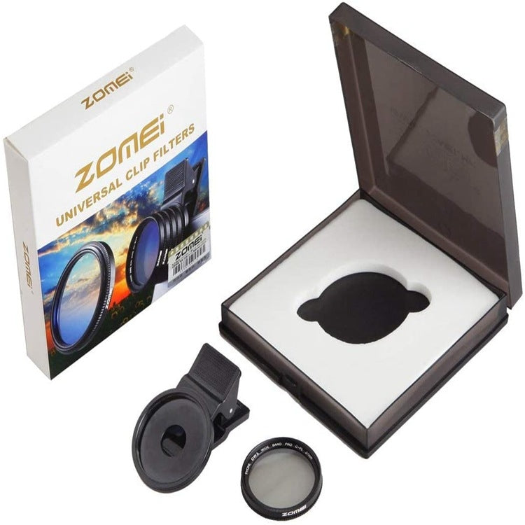 ZOMEI Camera Filter 37MM CPL Polarizer Mobile Phone External Lens(Black) - Others Lens by ZOMEI | Online Shopping South Africa | PMC TechLife