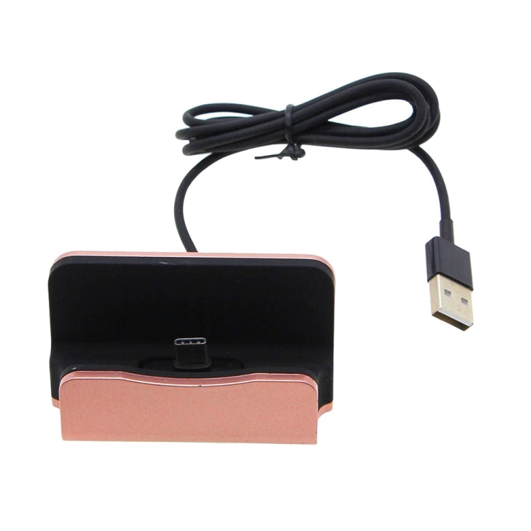 USB-C / Type-C 3.1 Sync Data / Charging Dock Charger(Rose Gold) - free shipping - PMC TechLife - Order now!