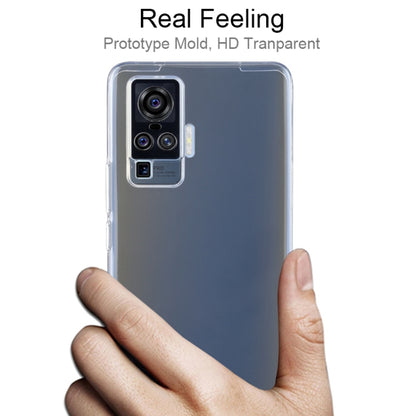 For Vivo X50 Pro 0.75mm Ultra-Thin Transparent TPU Protective Case - vivo Cases by PMC Jewellery | Online Shopping South Africa | PMC Jewellery