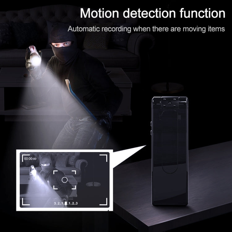 B19 Back Clip Design 1080P HD Camera Video Recorder, Support Motion Detection / Infrared Night Vision /180 Degrees Rotation Camera / TF Card / OTG - free shipping - PMC TechLife - Order now!