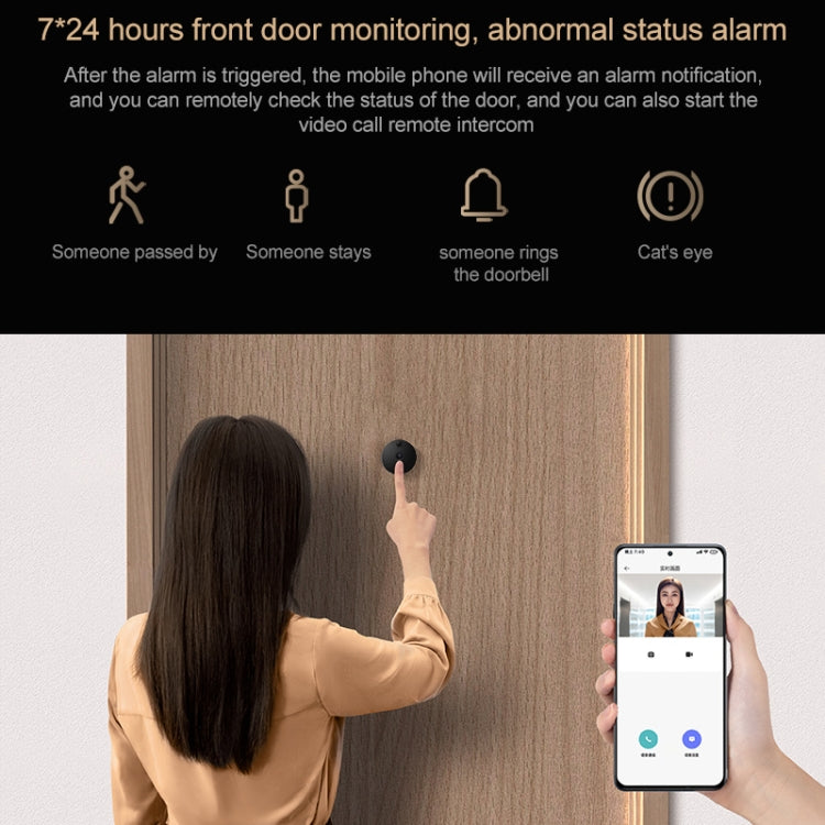 Original Xiaomi Smart Cat Eye 1S - Video DoorBell by Xiaomi | Online Shopping South Africa | PMC Jewellery | Buy Now Pay Later Mobicred