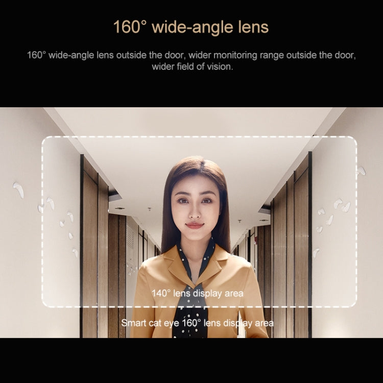 Original Xiaomi Smart Cat Eye 1S - Video DoorBell by Xiaomi | Online Shopping South Africa | PMC Jewellery | Buy Now Pay Later Mobicred