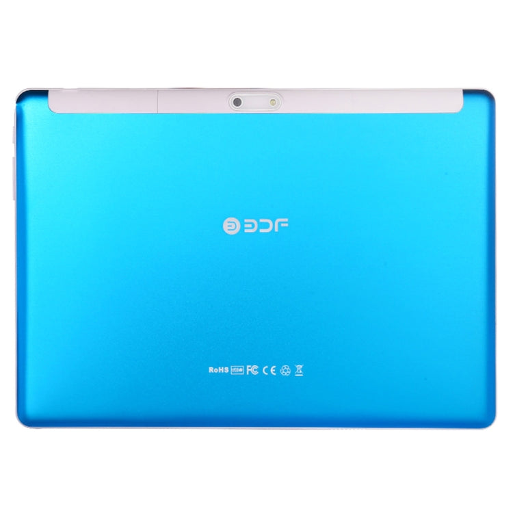 BDF S10 3G Phone Call Tablet PC, 10.1 inch, 2GB+32GB, Android 9.0, MTK8321 Octa Core Cortex-A7, Support Dual SIM & Bluetooth & WiFi & GPS, EU Plug(Blue) - BDF by PMC Jewellery | Online Shopping South Africa | PMC Jewellery