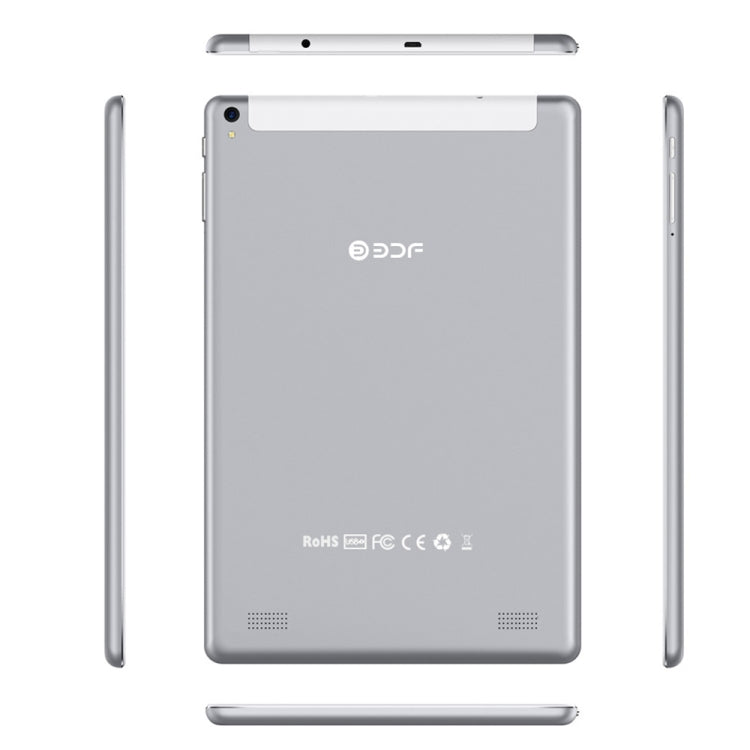 BDF P10 3G Phone Call Tablet PC, 10 inch, 1GB+16GB, Android 5.1, MTK6592 Octa Core, Support Dual SIM & Bluetooth & WiFi & GPS, EU Plug(Grey) - BDF by BDF | Online Shopping South Africa | PMC Jewellery